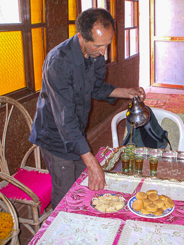 L'heure du thé à la menthe