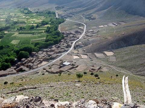 Vue depuis le toit du Marabout