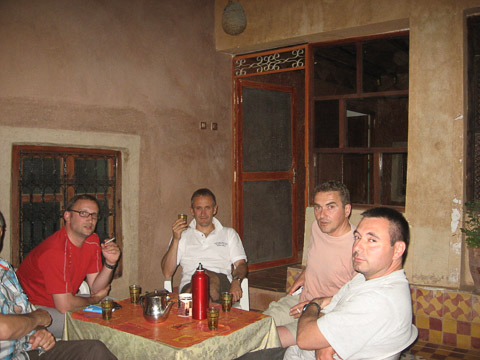 Soirée au gîte et fin de ce second jour