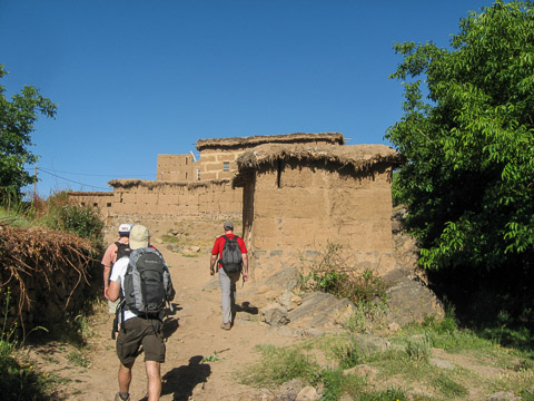 Maison en terre