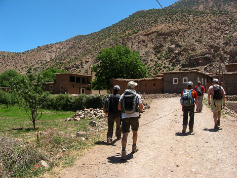 Village de la vallée d'arrous