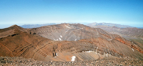 Le Mont M'Goun au Maroc