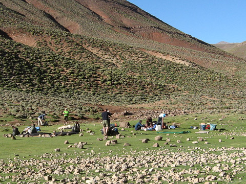 Démontage du bivouac