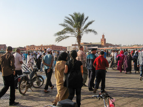 Marrakech : jemaa el fna