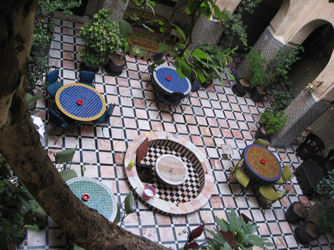 Patio du Raid Omar