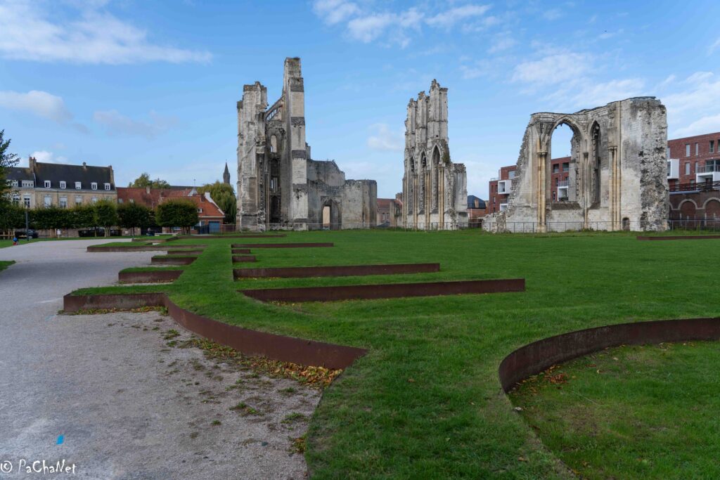 Saint-Omer : Ruines de l'Abbaye Saint-Martin