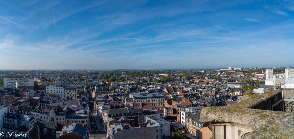 Arras vue depuis le Beffroi