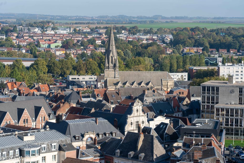 Arras vue depuis le Beffroi