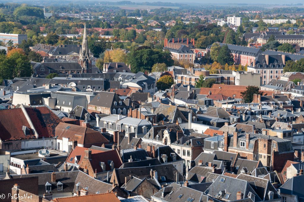 Arras vue depuis le Beffroi